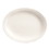 World Tableware Porcelana Narrow Rim Oval Platter 11.5" X 9" - Bright White, 12 Each, 1 per case, Price/Case