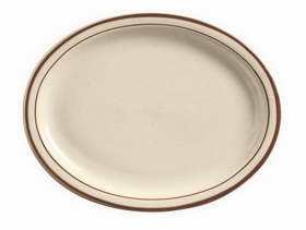 Desert Sand 11.5 Inch Platter 12 Per Pack - 1 Per Case