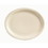 World Tableware Kingsmen White Narrow Rim Platter 11.5" X 9 1/8" - Cream White, 12 Each, 1 per case, Price/Case