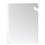 San Jamar 12 Inch X 18 Inch X .5 Inch Cut-N-Carry Cutting White Board, 1 Each, 1 per case, Price/Pack