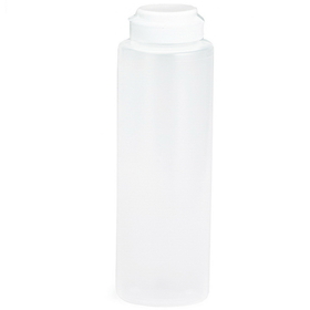 Tablecraft 2108C-1 8 Oz/237 Ml Natural Disp. W / Hinged Top