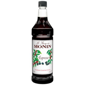 Monin Espresso Syrup, 1 Liter, 4 per case