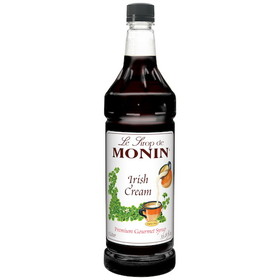 Monin Irish Cream Syrup, 1 Liter, 4 per case