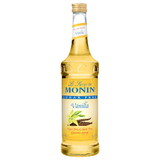 Monin Sugar-Free Vanilla Syrup, 750 Milileter, 12 per case