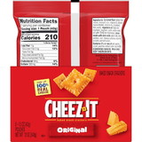 Cheez-It Original Crackers 1.5 Ounce Bag - 8 Per Pack - 6 Packs Per Case