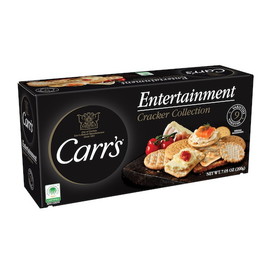Carrs Entertainment Collection Crackers, 7.05 Ounces, 12 per case