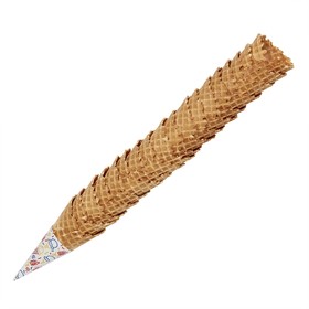 Keebler Colosso #Wcmj Medium Jacketed Waffle Cone, 11.7 Pound, 1 per case