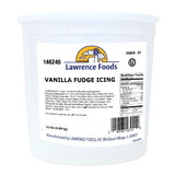 Lawrence Foods Vanilla Fudge Icing, 11 Pounds, 2 per case