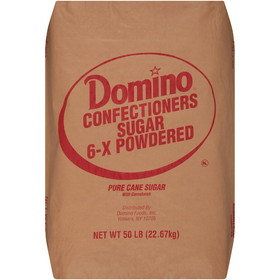 Domino Confection Sugar, 50 Pounds, 1 per case