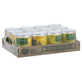 Del Monte In Heavy Syrup Pull Top Fruit Cocktail 8.5 Ounce Can - 12 Per Case