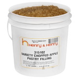 Henry And Henry Variety Chopped Apple Filling, 38 Pounds, 1 per case