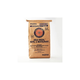 Gold Medal Hotel &amp; Restaurant Bakers All Purpose Enriched Bleached Flour, 50 Pounds, 1 per case