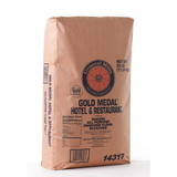 Gold Medal Hotel & Restaurant Bakers All Purpose Enriched Bleached Flour, 25 Pounds, 2 per case
