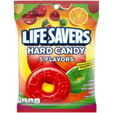 Lifesavers Five Flavor Hard Candies Bag 6.25 Ounce - 12 Per Case
