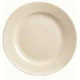 World Tableware Princess White Rolled Edge Cream White Medium Rim Plate 12
