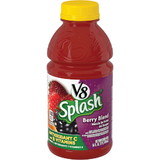 V8 Berry Splash 16 Ounce Bottle- 12 Per Case
