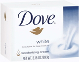 Dove Regular White Soap, 3.17 Ounces, 8 per box, 6 per case