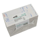 National Checking 3.4 Inch X 6.75 Inch 3 Part White Carbonless Delivery Form 50 Per Book - 10 Per Pack - 5 Per Case