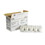 Ncco National Checking Register Roll 3 X 100' 2 Ply White Canary Kitchen Printer Roll 1-30 Roll, 30 Roll, 1 per case, Price/Case