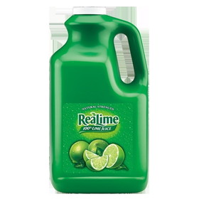 Realemon Lime Juice, 128 Fluid Ounces, 4 per case