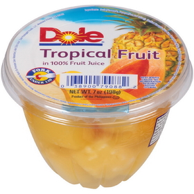 Dole In Juice Slice Tropical Fruit, 7 Ounces, 12 per case