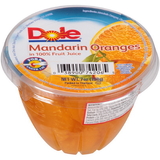 Dole In Juice Slice Mandarin Orange 7 Ounce Can - 12 Per Case