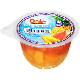 Dole In Juice Tropical Fruit, 4 Ounce, 36 per case