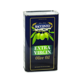 Racconto Oil Extra Virgin Olive Tin, 3 Liter, 4 per case