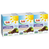 Dole 100% Natural California Seedless Raisin 1.5 Ounce Box - 6 Per Pack - 24 Per Case
