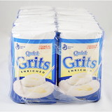 Pillsbury General Mills Quick Grits Cereal Bulk Enriched White Corn 5 Pound - 8 Per Case