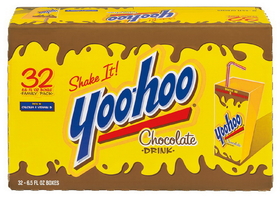 Yoo Hoo Chocolate Drink Box, 208 Fluid Ounces, 32 per case