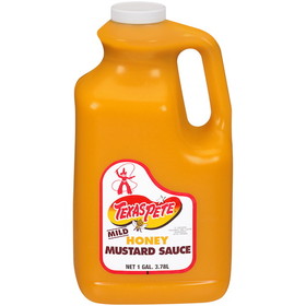 Texas Pete Honey Mustard Sauce, 1 Gallon, 4 per case