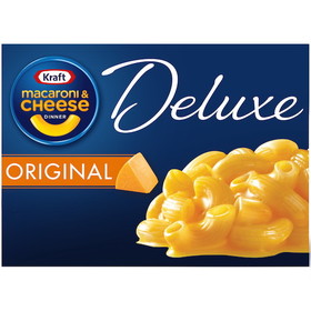 Kraft Entree Deluxe Macaroni &amp; Cheese Dinner, 14 Ounces, 24 per case