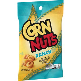 Corn Nuts Ranch Cornnuts Snack 4 Ounce Bag - 12 Per Case