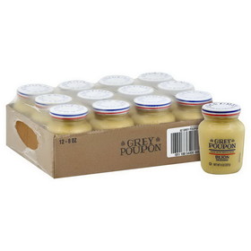 Grey Poupon Mustard Dijon, 8 Ounce, 12 per case