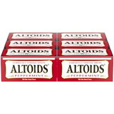 Altoids Single Peppermints 1.76 Ounce Box - 12 Per Pack - 12 Packs Per Case