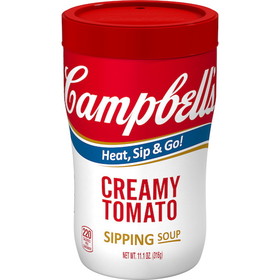 Campbell'S On The Go Creamy Tomato Soup 11.1 Ounce - 8 Per Case