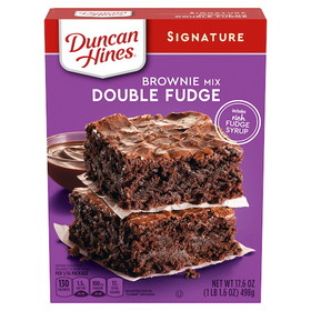 Duncan Hines Double Fudge Brownie 17.6 Oz