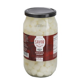 Savor Imports Cocktail Onions, 32 Ounce, 6 per case