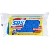 Sos Sponge All Surface Scrubbing, 1 Count, 12 per case