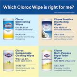 Clorox Lemon Fresh Wipes 35 Wipes Per Pack - 12 Per Case
