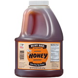 Busy Bee Honey Light Amber Jug, 80 Ounces, 6 per case