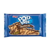 Kellogg's Pop-Tarts Frosted Open & Fold Display Chocolate Chip Pastry, 3.3 Ounces, 6 per box, 12 per case