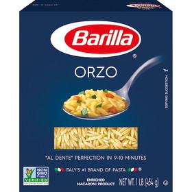 Barilla Pasta Orzo, 16 Ounces, 16 per case