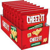 Cheez-It White Cheddar Crackers 1.5 Ounce Bag - 8 Per Pack - 6 Per Case