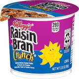 Kellogg Kosher, Raisin Bran Cereal Crunch, 2.8 Ounces, 10 per case