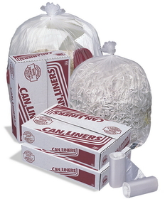 High Density Mini-Rolls MR30373MC 30X37 16 Mic 20-30 Gallons Natural Star Perf Roll 250(10/25 Count - 20-30 Gallonbag)
