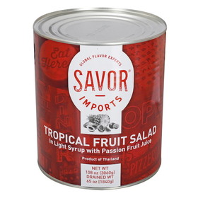 Savor Imports Tropical Fruit Cocktail In Light Syrup 108 Ounces - 6 Per Case