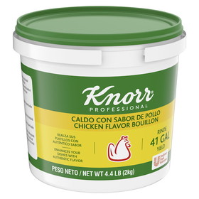 Knorr Caldo De Pollo Chicken Flavor Base, 4.4 Pounds, 4 per case