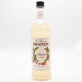 Monin Almond Syrup, 1 Liter, 4 per case